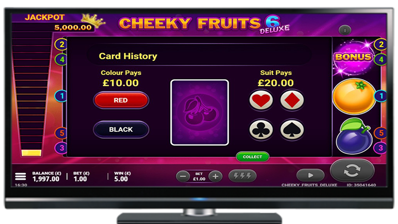 The Cheeky Fruits Jackpot & The Jackpot Features