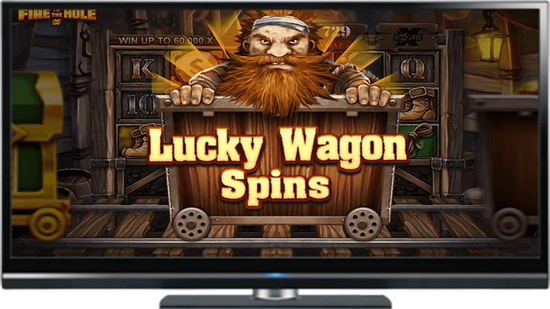 Fire In The Hole Slot Lucky Wagon Spins