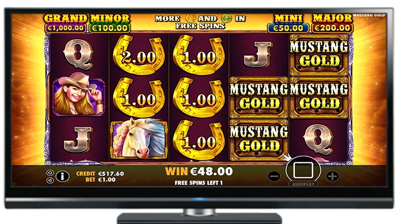 The Mustang Gold Slot & The Slot Features