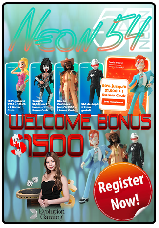 Neon54 Casino Bonus de bienvenu