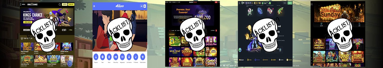 Blacklisted Online Casino Affiliate Programs