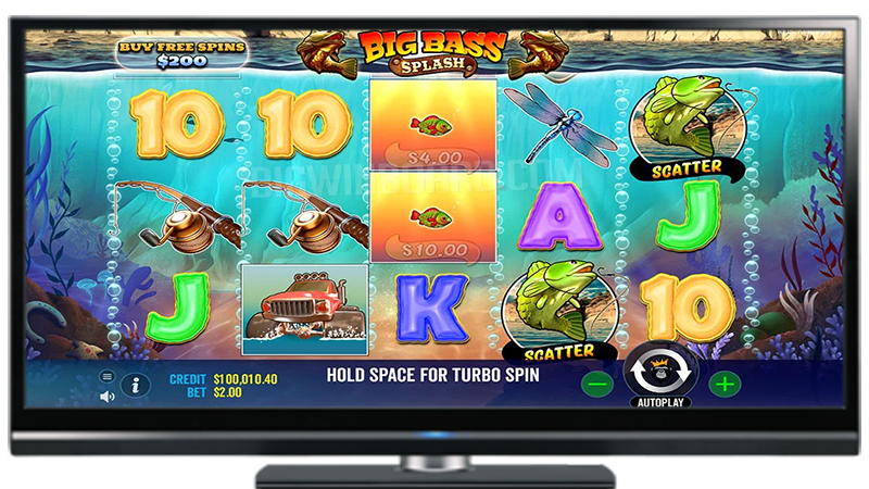 Big Bass Splash Slot game