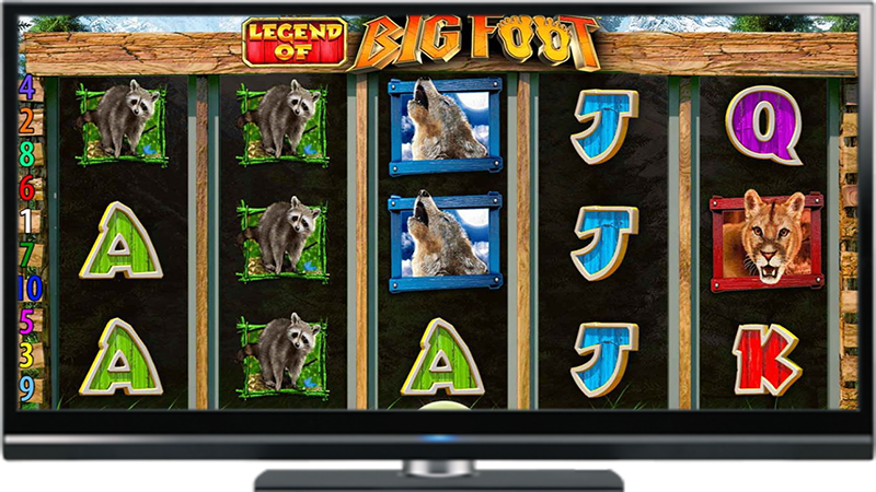 The Legend of Big Foot Slot - Theme & Game Play